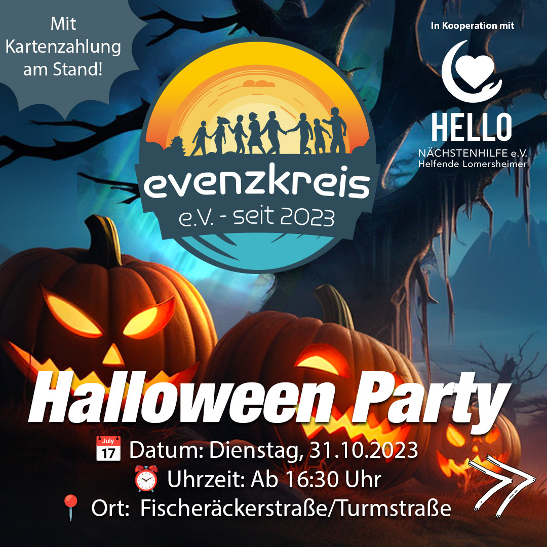 Trick or Treat – Die Halloweenparty des evenzkreis e.V.