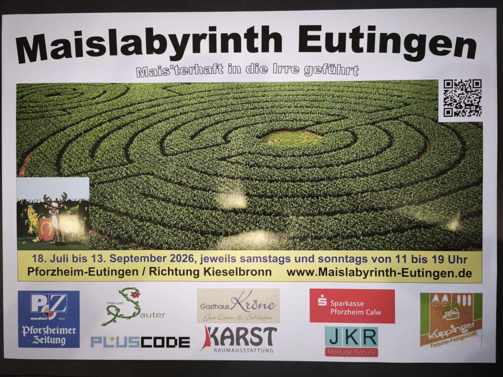 Maislabyrinth Eutingen Tag 1
